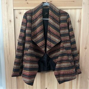 Jack by BB Dakota Multicolor Striped Jacket